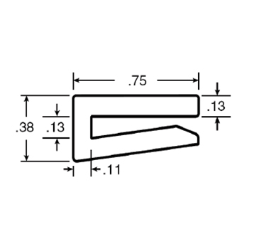  - Glissière Clip-on, CV861