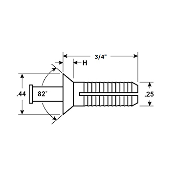  - Rivets pour Glissière SNDR0750