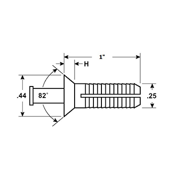  - Wearstrip Rivets SNDR1000